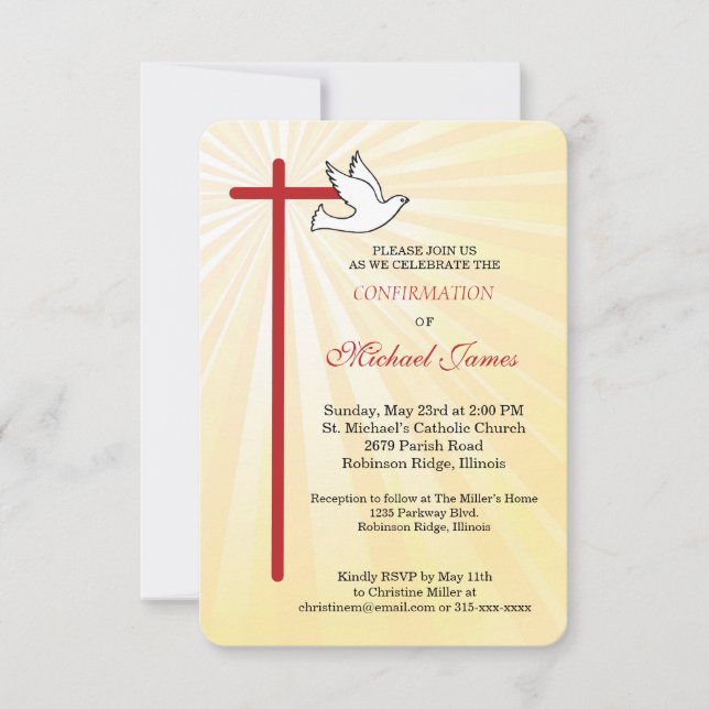 Bekräftelse för Boy Kor Dove Golden Rays (Framsida)