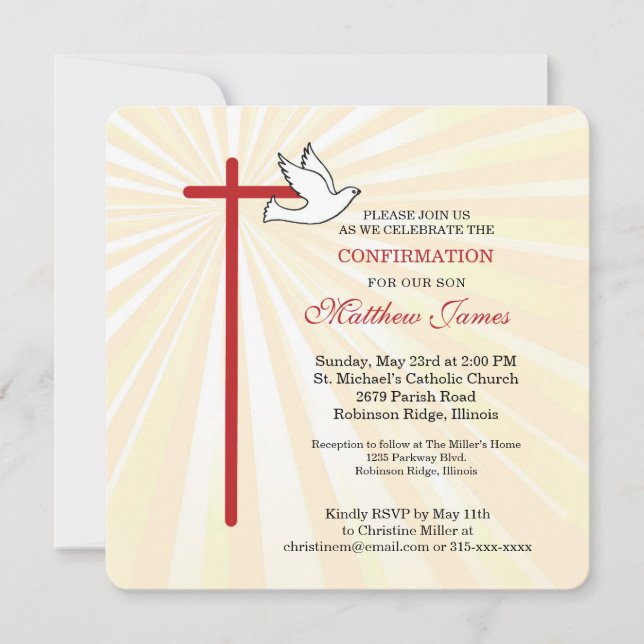 Bekräftelse för Son Kor Dove Golden Rays (Framsida)