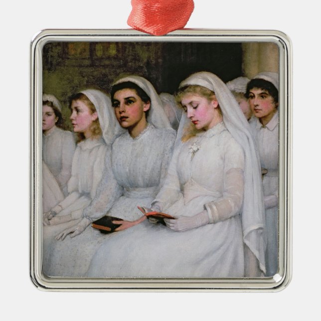 Bekräftelse Julgransprydnad Metall (Framsidan)