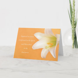 Bekräftelse på RCIA:s baptism-komunion Kort