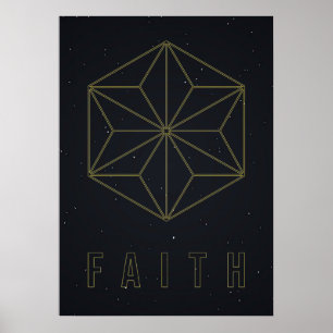 Bekräftelse poster Ha tillit och acceptera dig sjä