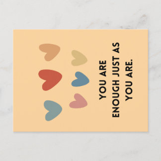 Bekräftelse Uppmuntringskort Vykort