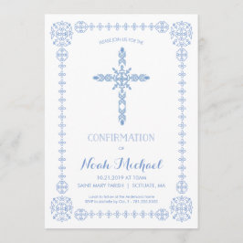 Bekräftelseinbjudan, Elegant Inbjudan med Kor