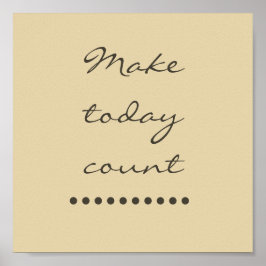 Bekräftelsekonst! Positiv incitamentsmur Poster