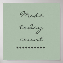 Bekräftelsekonst! Positiv incitamentsmur Poster