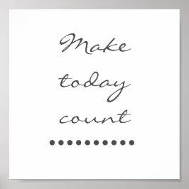 Bekräftelsekonst! Positiv incitamentsmur Poster