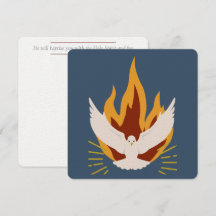 Bekräftelsekort - platt kvadrat