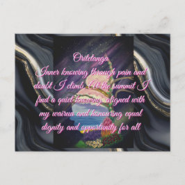 Bekräftelsekort Vykort