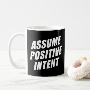 Bekräftelsemeddelandehanteraren antar positiv avsi kaffemugg