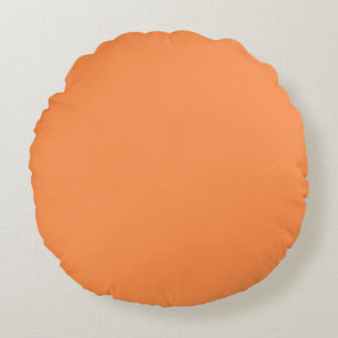 bekväm orange rund kudde