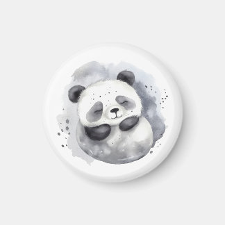 Bekväm Panda Magnet