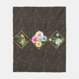 Bekväma babyblanketter: Snugning i Stil Fleecefilt