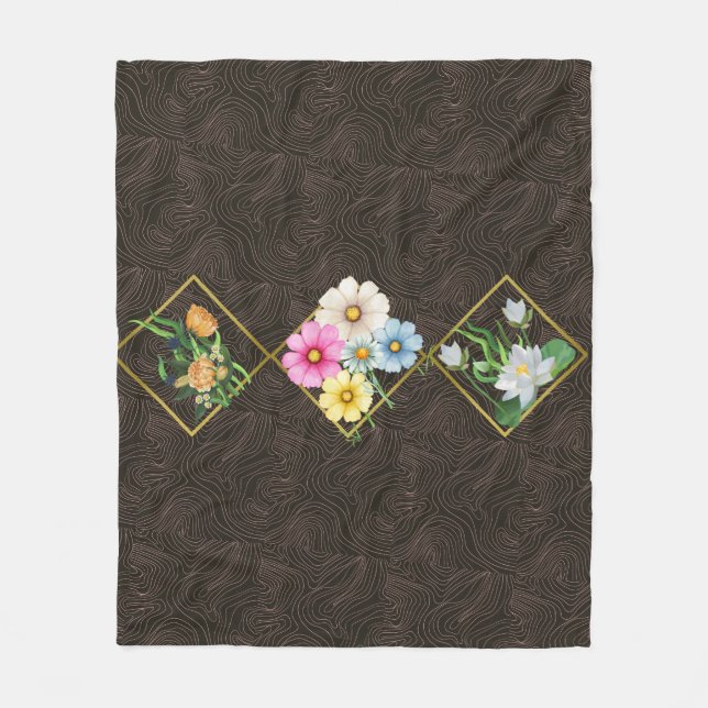 Bekväma babyblanketter: Snugning i Stil Fleecefilt (Framsidan)