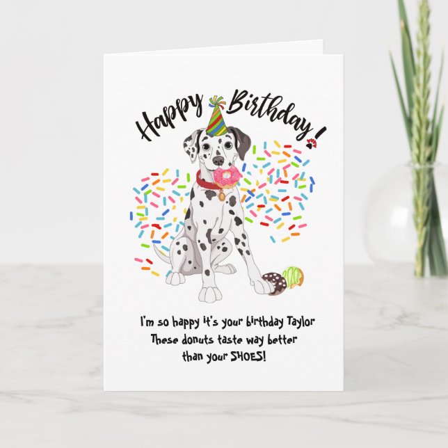 Bekväma Dalmatien Inbjudan (Framsida)