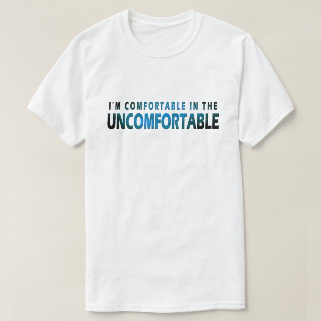 Bekväma skjortor tee (Design framsida)