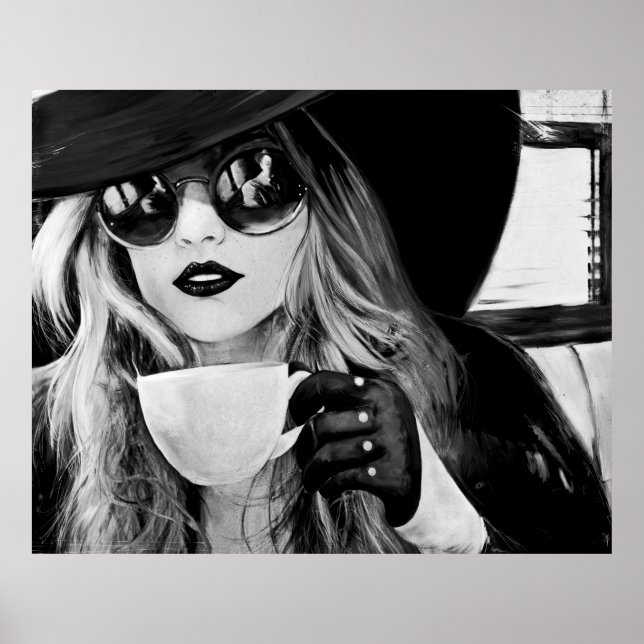 Bekväma tyst ljud poster (Framsidan)