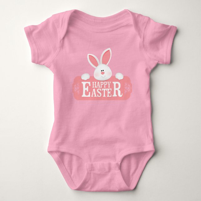 Bekväma utfall i Påsk Baby - Cute & Comfy 🐰 🥚 T Shirt (Framsida)