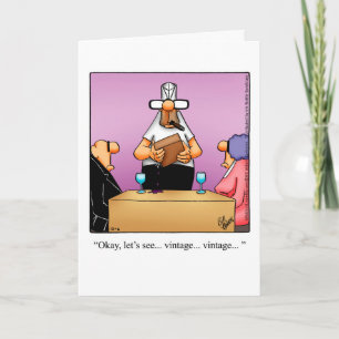 Bekvämt årsjubileum Humor-hälsningskort Kort