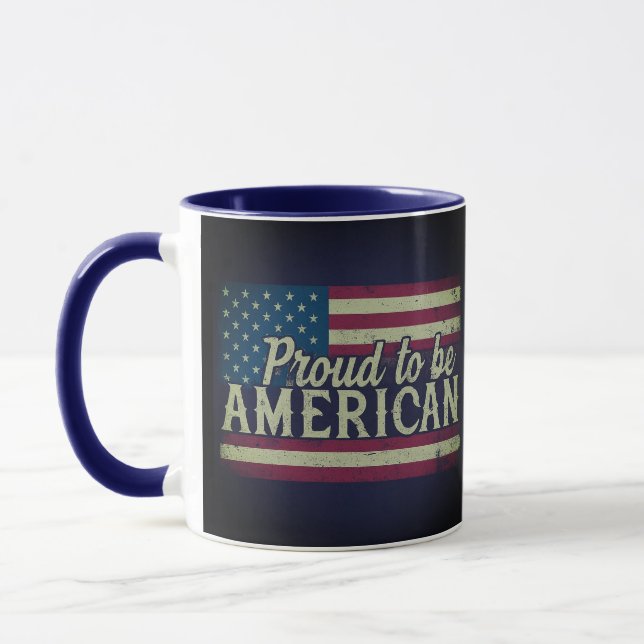 Bekvämt att vara amerikan mugg (Vänster)