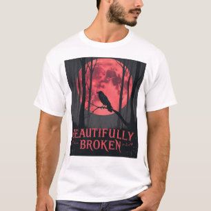 Bekvämt bruten - Blood Måne Rave T Shirt