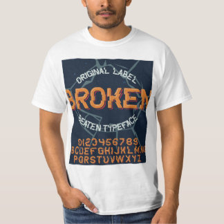 Bekvämt bruten t shirt