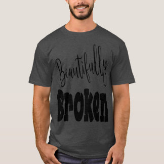 Bekvämt bruten t shirt