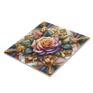 Bekvämt Designade Ro i Intricate Art Kakelplatta