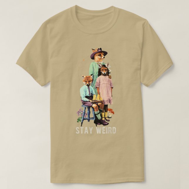 Bekvämt för familjen med Konstig Påstående Premium T Shirt (Design framsida)