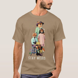 Bekvämt för familjen med Konstig Påstående Premium T Shirt