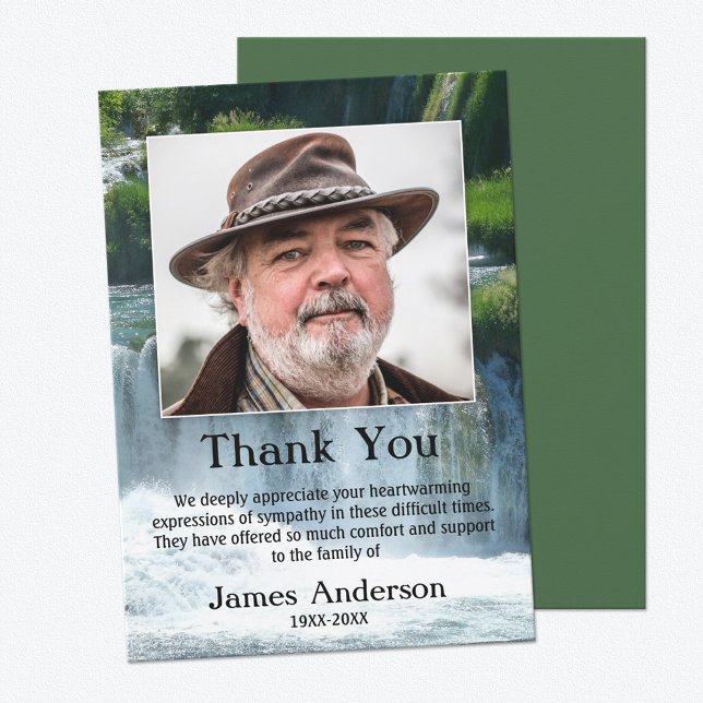 Bekvämt fotopatecken - tack för ditt kort (Skapare uppladdad)