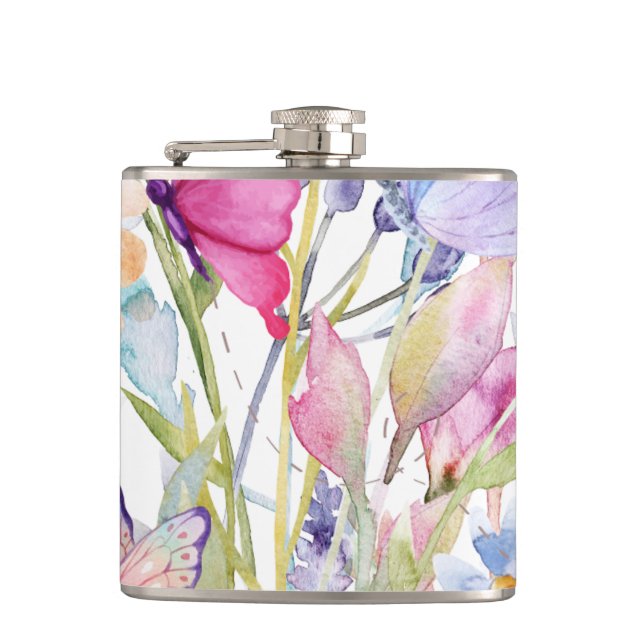 Bekvämt, handmålad utskrift fickplunta (Framsidan)