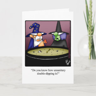 Bekvämt Happy halloween-hälsningskort Kort