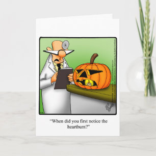 Bekvämt Happy halloween-hälsningskort Kort