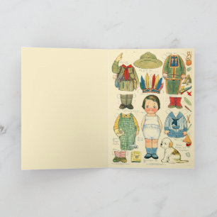 Bekvämt Indian Art-reproduktion Kort