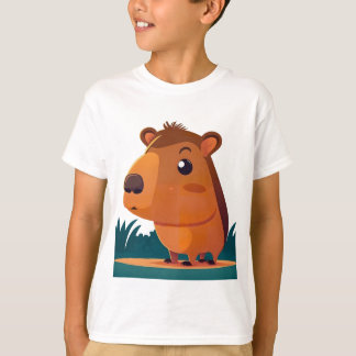 Bekvämt kapybara t shirt