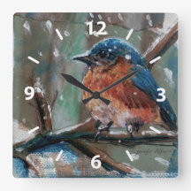 Bekvämt lilla Östran Bluebird Sång Bird