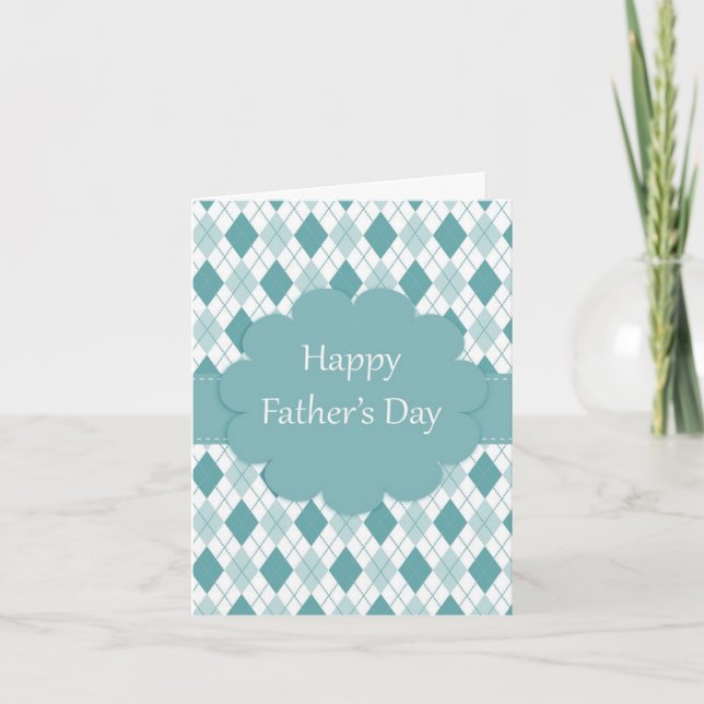 Bekvämt Lycklig Fars dag Meddelande (Framsida)