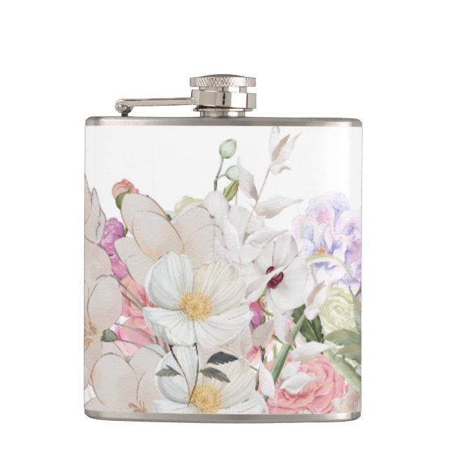 Bekvämt målad Blommigt Skriv ut Fickplunta (Framsidan)