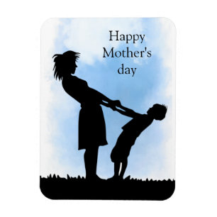 Bekvämt Mors dag Magnet