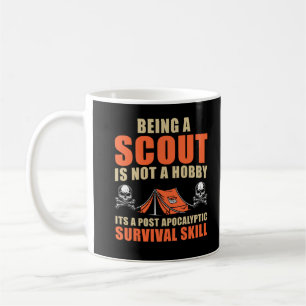 Bekvämt scout Äventyr Tält Nature Älskare Camp Kaffemugg