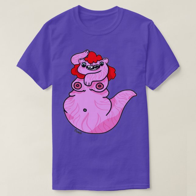 Bekvämt under vatten t shirt (Design framsida)