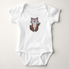 Bekvämt vattenfärgsdräkt Baby Bodydress - Cute & C T Shirt