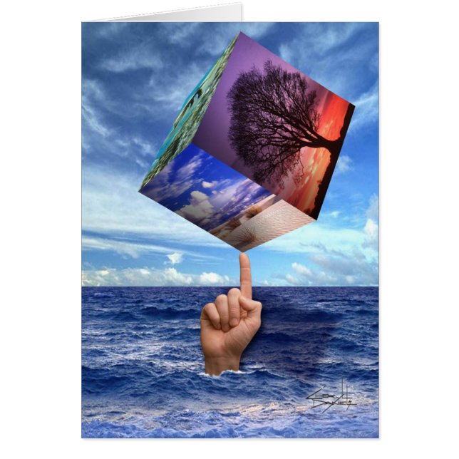 Bekymmersamt Hälsningskort (Framsidan)