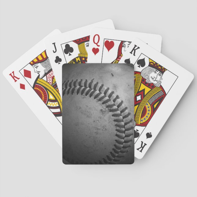 Bekymrad baseballkortlek kortlek (Baksidan)