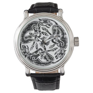 Bekymrad Celtic cirklar Armbandsur