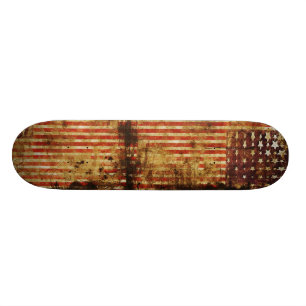Bekymrad flaggaSkateboard Skateboard Bräda 20,5 Cm