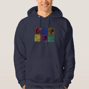 Bekymrad fristilbikerHoodie Hoodie