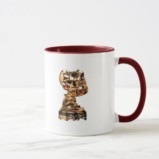 Bekymrad gräns - 2 sid Ringermuggen Mugg