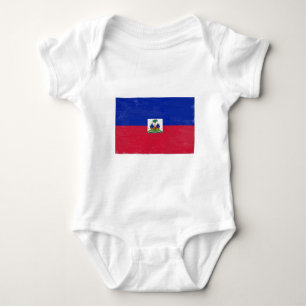 Bekymrad haitier flagga t-shirt