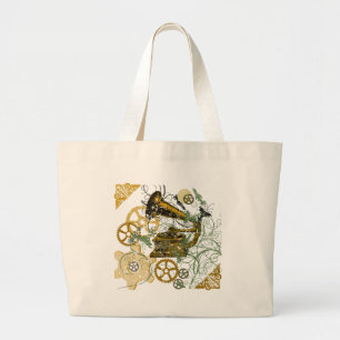 Bekymrad LookSteampunk design Jumbo Tygkasse